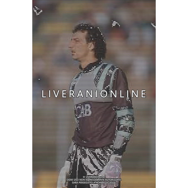 DIAP-RETROSPETTIVA NELLO CUSIN CALCIATORE NELLA FOTO NELLO CUSIN CON LA MAGLIA DEL BRESCIA CALCIO AG ALDO LIVERANI SAS