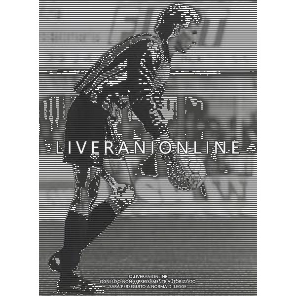 ST-RETROSPETTIVA NELLO CUSIN CALCIATORE NELLA FOTO NELLO CUSIN CON LA MAGLIA DEL BOLOGNA CALCIO AG ALDO LIVERANI SAS