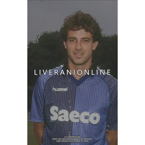 DIAP-RETROSPETTIVA LAMBERTO PIOVANELLI CALCIATORE NELLA FOTO LAMBERTO PIOVANELLI CON LA MAGLIA DEL PISA CALCIO NELL\'ANNO 1991 AG ALDO LIVERANI SAS