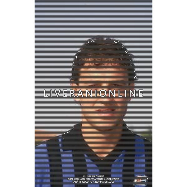 DIAP-RETROSPETTIVA LAMBERTO PIOVANELLI CALCIATORE NELLA FOTO LAMBERTO PIOVANELLI CON LA MAGLIA DEL PISA CALCIO NELL\'ANNO 1991 AG ALDO LIVERANI SAS