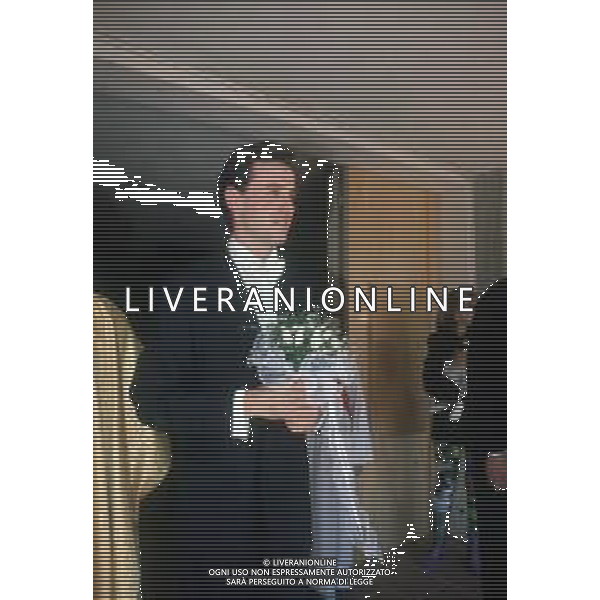 DIAP-RETROSPETTIVA LAMBERTO PIOVANELLI CALCIATORE NELLA FOTO LAMBERTO PIOVANELLI IL GIORNO DELLE NOZZE NELL\'ANNO 1991 AG ALDO LIVERANI SAS  