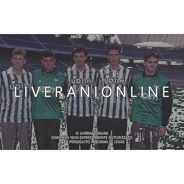 DIAP-RETROSPETTIVA LAMBERTO PIOVANELLI CALCIATORE NELLA FOTO MASSIMO CARRERA-ANGELO PERUZZI-LAMBERTO PIOVANELLI -DINO BAGGIO E FABIO MARCHIORO AG ALDO LIVERANI SAS  