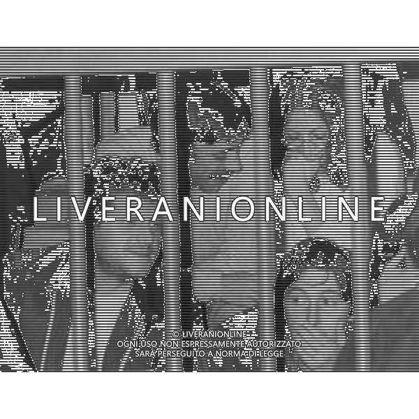ST-RETROSPETTIVA MARINA ZONI BRIGATE ROSSE NELLA FOTO MARINA ZONI CON CORRADO ALUNNI A SAN VITTORE MILANO NELL\'ANNO 1983 AG ALDO LIVERANI SAS