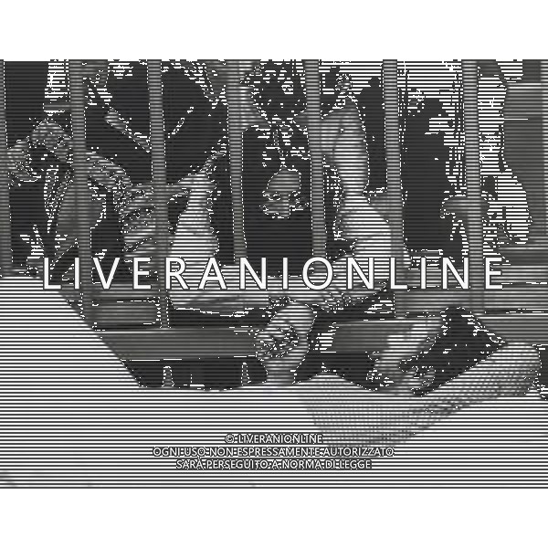 ST-RETROSPETTIVA MARINA ZONI BRIGATE ROSSE NELLA FOTO MARINA ZONI CON CORRADO ALUNNI A SAN VITTORE MILANO NELL\'ANNO 1983 AG ALDO LIVERANI SAS