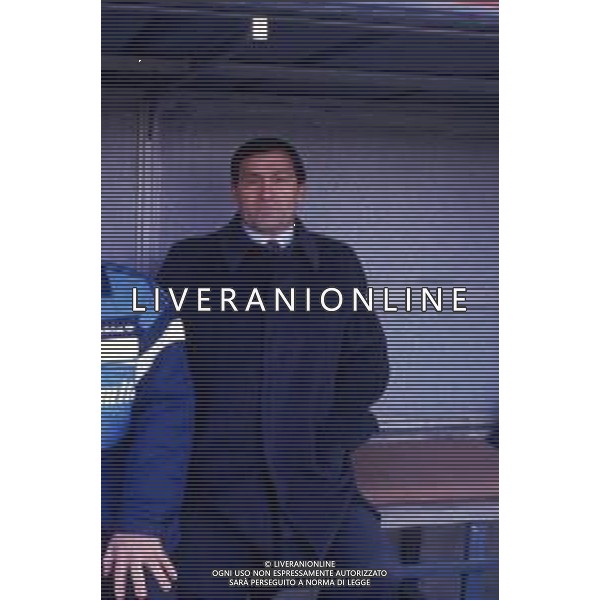 DIAP-RETROSPETTIVA TARCISIO BURGNICH ALLENATORE E CALCIATORE NELLA FOTO TARCISIO BURGNICH ALLENATORE COMO CALCIO NELL\'ANNO 1987-88 AG ALDO LIVERANI SAS 