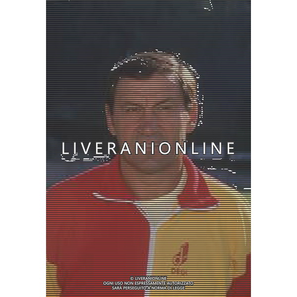 DIAP-RETROSPETTIVA TARCISIO BURGNICH ALLENATORE E CALCIATORE NELLA FOTO TARCISIO BURGNICH ALLENATORE CATANZARO CALCIO NELL\'ANNO 1988-89 AG ALDO LIVERANI SAS