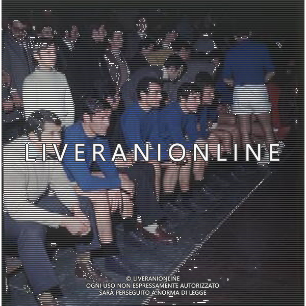 DIAP-RETROSPETTIVA TARCISIO BURGNICH ALLENATORE E CALCIATORE NELLA FOTO TARCISIO BURGNICH AG ALDO LIVERANI SAS 