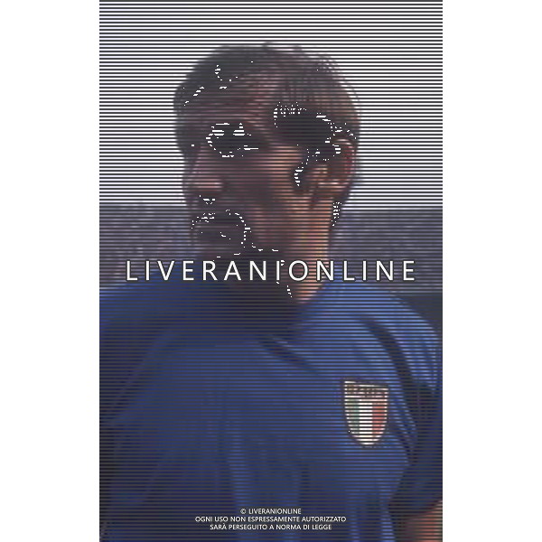 DIAP-RETROSPETTIVA TARCISIO BURGNICH ALLENATORE E CALCIATORE NELLA FOTO TARCISIO BURGNICH CON LA MAGLIA DELLA NAZIONALE ITALIANA DI CALCIO AG ALDO LIVERANI SAS 