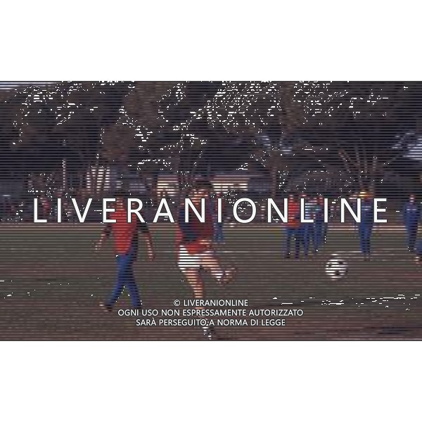 DIAP-RETROSPETTIVA TARCISIO BURGNICH ALLENATORE E CALCIATORE NELLA FOTO TARCISIO BURGNICH CON LA MAGLIA DELLA NAZIONALE ITALIANA DI CALCIO AG ALDO LIVERANI SAS 