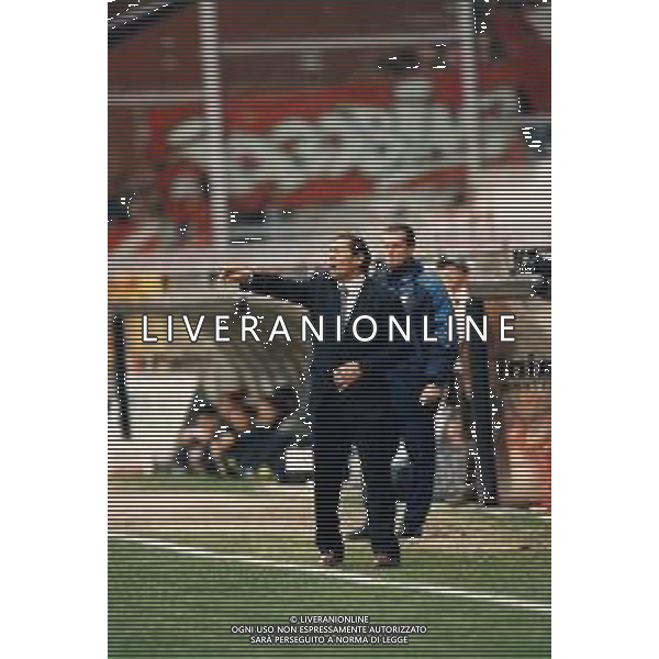 DIAP-RETROSPETTIVA TARCISIO BURGNICH ALLENATORE E CALCIATORE NELLA FOTO TARCISIO BURGNICH AG ALDO LIVERANI SAS