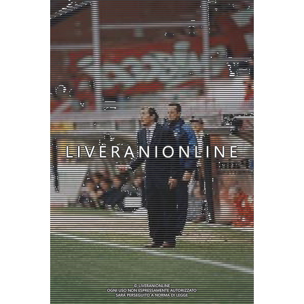 DIAP-RETROSPETTIVA TARCISIO BURGNICH ALLENATORE E CALCIATORE NELLA FOTO TARCISIO BURGNICH AG ALDO LIVERANI SAS