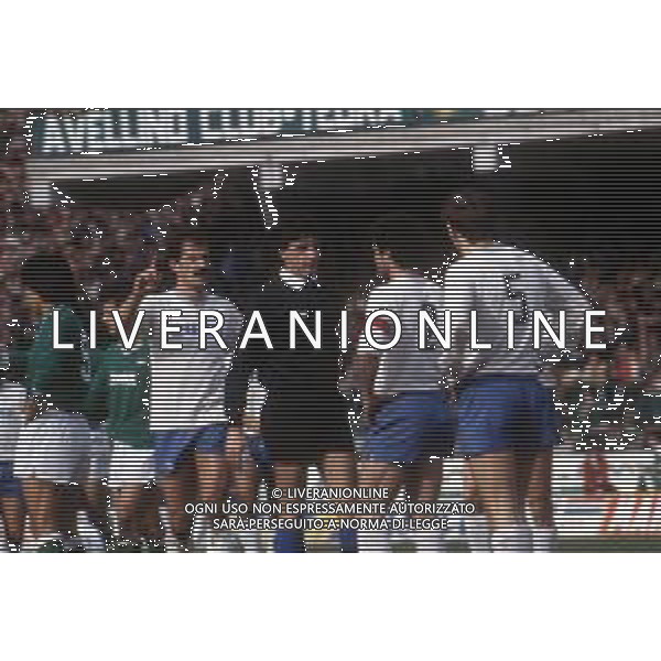 DIAP-RETROSPETTIVA CLAUDIO PIERI ARBITRO NELLA FOTO L\'ARBITRO CLAUDIO PIERI NELL\'ANNO 1985-86 AG ALDO LIVERANI SAS