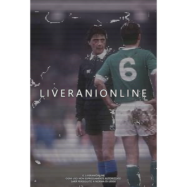 DIAP-RETROSPETTIVA CLAUDIO PIERI ARBITRO NELLA FOTO L\'ARBITRO CLAUDIO PIERI NELL\'ANNO 1985-86 AG ALDO LIVERANI SAS