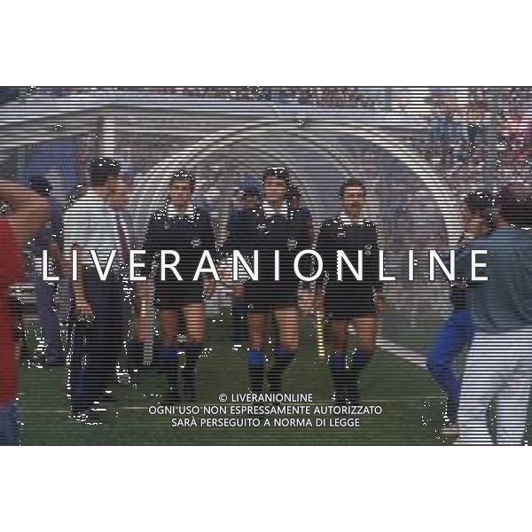 DIAP-RETROSPETTIVA CLAUDIO PIERI ARBITRO NELLA FOTO L\'ARBITRO CLAUDIO PIERI NELL\'ANNO 1985-86 AG ALDO LIVERANI SAS