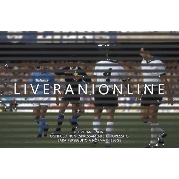DIAP-RETROSPETTIVA CLAUDIO PIERI ARBITRO NELLA FOTO L\'ARBITRO CLAUDIO PIERI NELL\'ANNO 1986-87 AG ALDO LIVERANI SAS