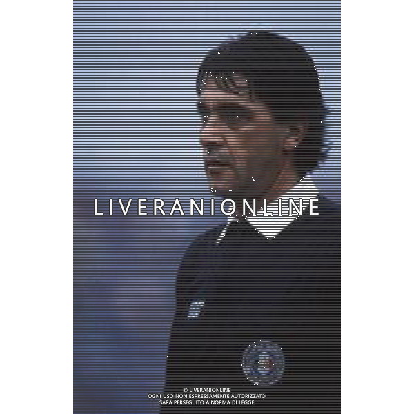 DIAP-RETROSPETTIVA CLAUDIO PIERI ARBITRO NELLA FOTO L\'ARBITRO CLAUDIO PIERI NELL\'ANNO 1986-87 AG ALDO LIVERANI SAS