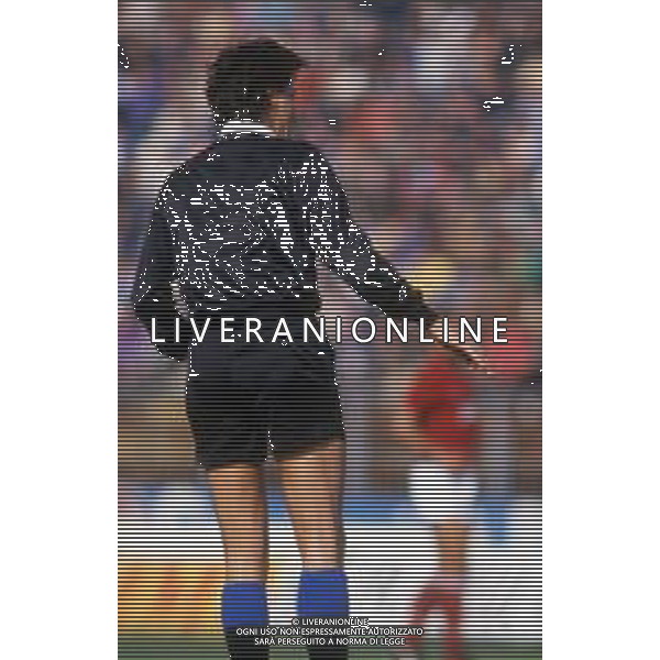 DIAP-RETROSPETTIVA CLAUDIO PIERI ARBITRO NELLA FOTO L\'ARBITRO CLAUDIO PIERI NELL\'ANNO 1986-87 AG ALDO LIVERANI SAS