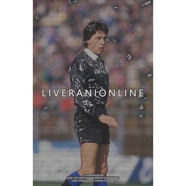 DIAP-RETROSPETTIVA CLAUDIO PIERI ARBITRO NELLA FOTO L\'ARBITRO CLAUDIO PIERI NELL\'ANNO 1986-87 AG ALDO LIVERANI SAS