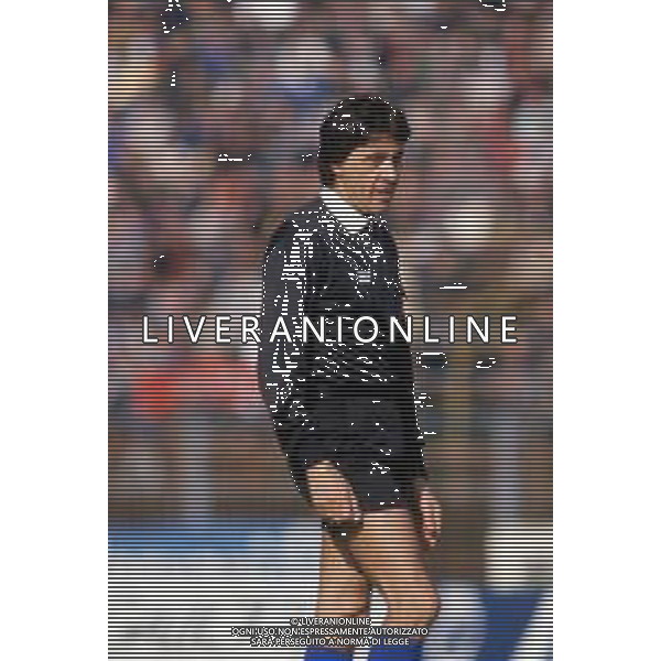 DIAP-RETROSPETTIVA CLAUDIO PIERI ARBITRO NELLA FOTO L\'ARBITRO CLAUDIO PIERI NELL\'ANNO 1986-87 AG ALDO LIVERANI SAS