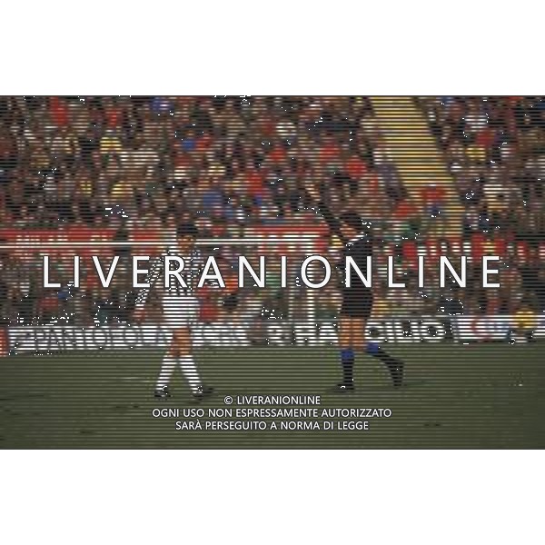 DIAP-RETROSPETTIVA CLAUDIO PIERI ARBITRO NELLA FOTO L\'ARBITRO CLAUDIO PIERI NELL\'ANNO 1986-87 AG ALDO LIVERANI SAS