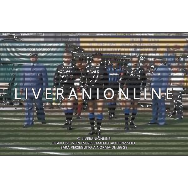 DIAP-RETROSPETTIVA CLAUDIO PIERI ARBITRO NELLA FOTO L\'ARBITRO CLAUDIO PIERI NELL\'ANNO 1986-87 AG ALDO LIVERANI SAS