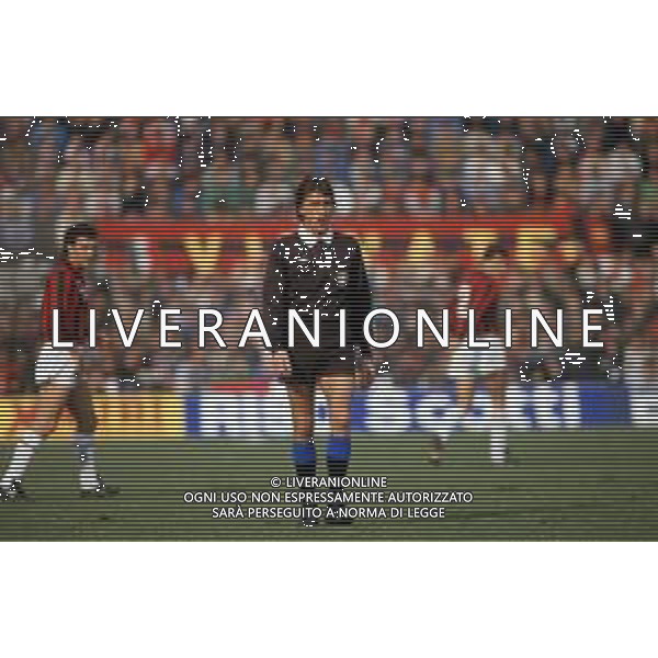 DIAP-RETROSPETTIVA CLAUDIO PIERI ARBITRO NELLA FOTO L\'ARBITRO CLAUDIO PIERI NELL\'ANNO 1986-87 AG ALDO LIVERANI SAS