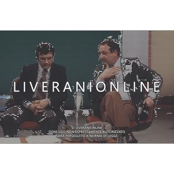 DIAP-RETROSPETTIVA GIANCARLO BELTRAMI DIRIGENTE SPORTIVO NELLA FOTO GIANCARLO BELTRAMI CON BEPPE VIOLA AG ALDO LIVERANI SAS