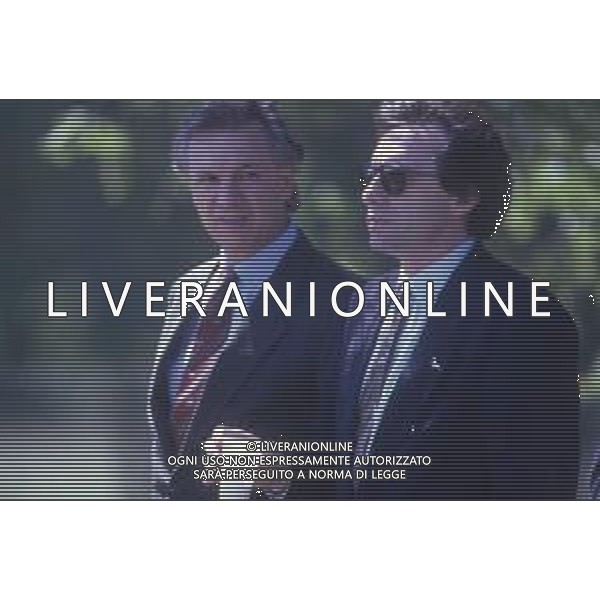 DIAP-RETROSPETTIVA GIANCARLO BELTRAMI DIRIGENTE SPORTIVO NELLA FOTO GIANCARLO BELTRAMI CON GIAMPIERO MARINI AG ALDO LIVERANI SAS