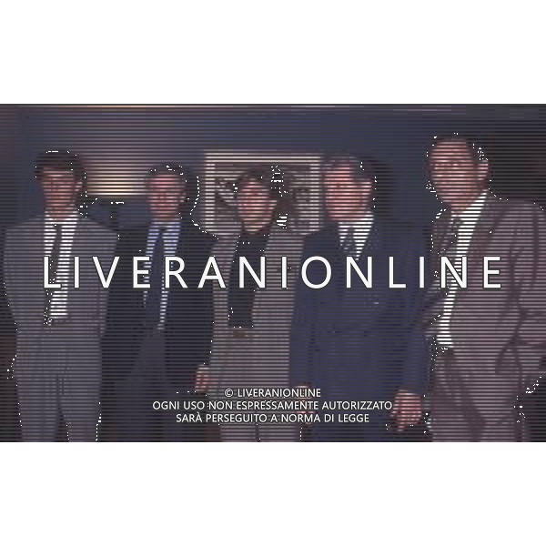 DIAP-RETROSPETTIVA GIANCARLO BELTRAMI DIRIGENTE SPORTIVO NELLA FOTO GIANCARLO BELTRAMI CONJ FAUSTO ROSSINI PIERLUIGI GI GIA\' PAOLO GIULIANI E VALBERTO MILIANI AG ALDO LIVERANI SAS