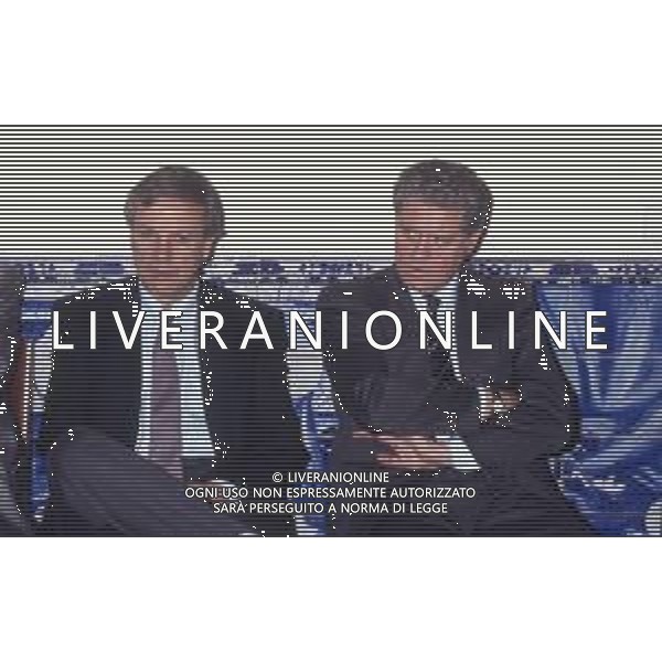 DIAP-RETROSPETTIVA GIANCARLO BELTRAMI DIRIGENTE SPORTIVO NELLA FOTO GIANCARLO BELTRAMI E PAOLO GIULIANI AG ALDO LIVERANI SAS