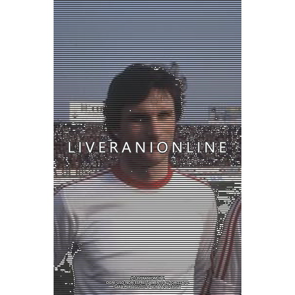 DIAP-RETROSPETTIVA WLADYSLAW ZMUDA CALCIATORE NELLA FOTO WLADYSLAW ZMUDA CON LA MAGLIA DELLA NAZIONALE DELLA POLONIA ANNO 1982 FOTO ENRICO LIVERANI-AG ALDO LIVERANI SAS