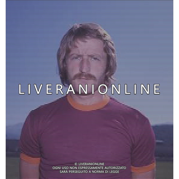 COL-RETROSPETTIVA LORIS BONI CALCIATORE NELLA FOTO LORIS BONI CON LA MAGLIA DELLA ROMA CALCIO AG ALDO LIVERANI SAS