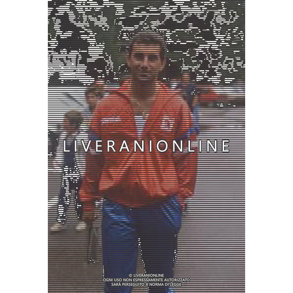 DIAP-RETROSPETTIVA ALESSANDRO ZANINELLI CALCIATORE NELLA FOTO ALESSANDRO ZANINELLI CON LA MAGLIA DEL TORINO CALCIO AG ALDO LIVERAANI SAS