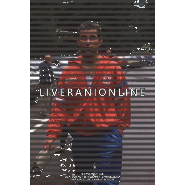 DIAP-RETROSPETTIVA ALESSANDRO ZANINELLI CALCIATORE NELLA FOTO ALESSANDRO ZANINELLI CON LA MAGLIA DEL TORINO CALCIO AG ALDO LIVERAANI SAS