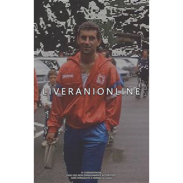 DIAP-RETROSPETTIVA ALESSANDRO ZANINELLI CALCIATORE NELLA FOTO ALESSANDRO ZANINELLI CON LA MAGLIA DEL TORINO CALCIO AG ALDO LIVERAANI SAS