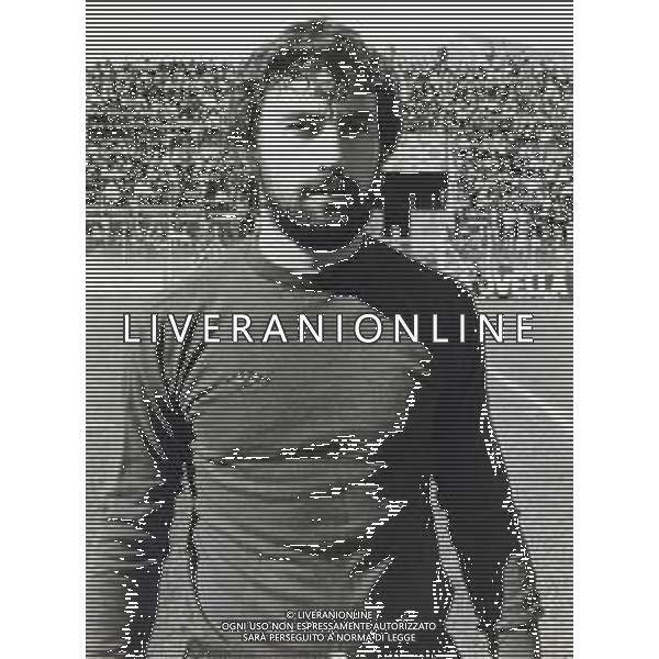 ST-RETROSPETTIVA ALESSANDRO ZANINELLI CALCIATORE NELLA FOTO ALESSANDRO ZANINELLI CON LA MAGLIA DEL CATANZARO CALCIO AG ALDO LIVERAANI SAS
