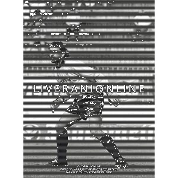 ST-RETROSPETTIVA ALESSANDRO ZANINELLI CALCIATORE NELLA FOTO ALESSANDRO ZANINELLI AG ALDO LIVERAANI SAS