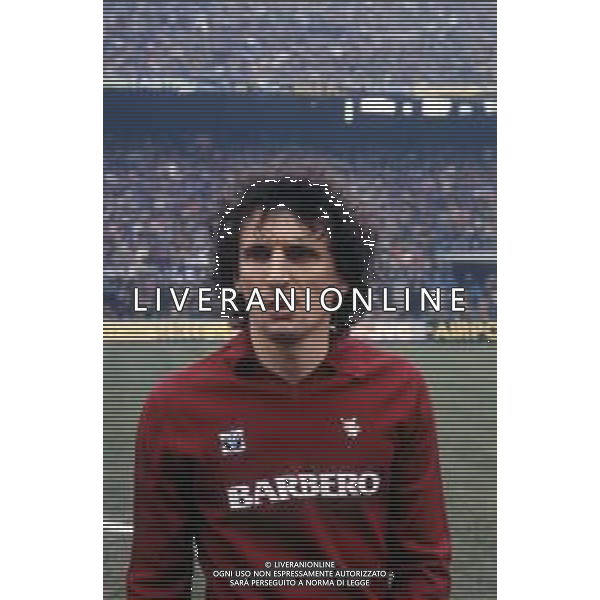 DIAP-RETROSPETTIVA CARLO BORGHI CALCIATORE NELLA FOTO CARLO BORGHI CON LA MAGLIA DEL TORINO CALCIO AG ALDO LIVERANI SAS
