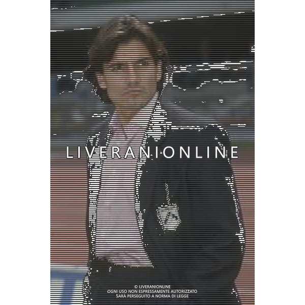 DIAP-RETROSPETTIVA RODOLFO VANOLI CALCIATORE NELLA FOTO RODOLFO VANOLI CON LA MAGLIA DELL\'UDINESE CALCIO ANNO 1990-91 AG ALDO LIVERANI SAS