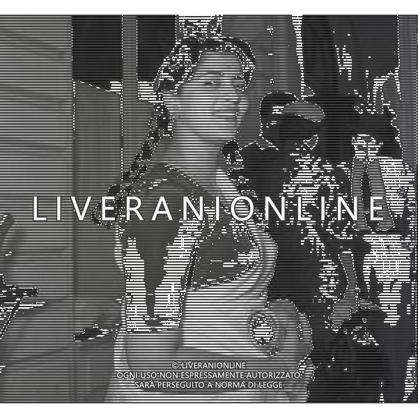 NEG-RETROSPETTIVA MEENA KUMARI ATTRICE E POETESSA INDIANA NELLA FOTO MEENA KUMARI A ROMA ANNI 1950-55 FOTO SANDRO VESPASIANI-AG ALDO LIVERANI SAS