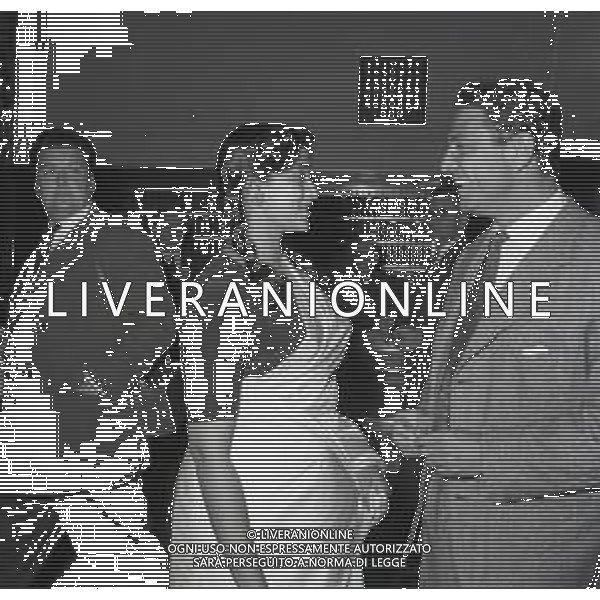 NEG-RETROSPETTIVA MEENA KUMARI ATTRICE E POETESSA INDIANA NELLA FOTO MEENA KUMARI A ROMA ANNI 1950-55 CON RAF VALLONE FOTO SANDRO VESPASIANI-AG ALDO LIVERANI SAS