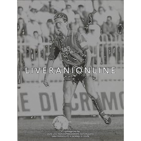 ST-RETROSPETTIVA CLAUDIO BENCINA ATTORE NELLA FOTO CLAUDIO BENCINA CON LA MAGLIA DELLA CREMONESE CALCIO AG ALDO LIVERANI SAS 