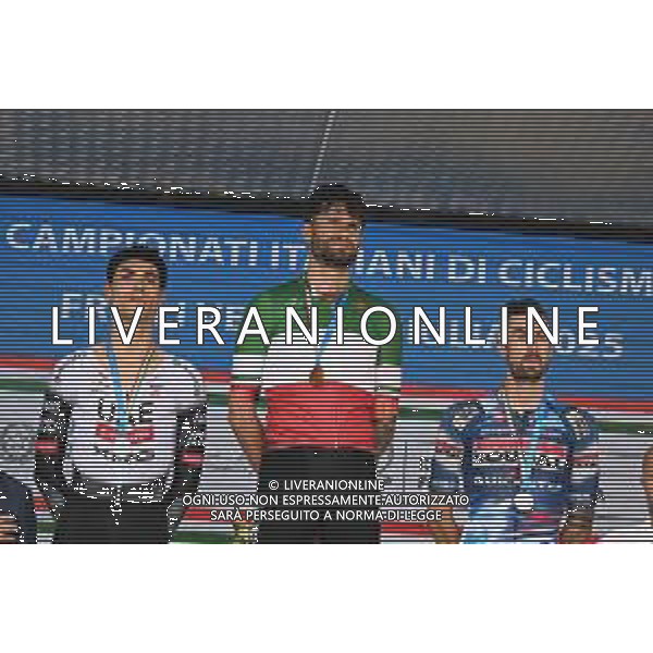 26-06-2025 Campionato Italiano Cronometro; 2025, Ineos Grenadiers; 2025, Uae Team Emirates - Xrg; 2025, Soudal - Quick Step; Ganna, Filippo; Baroncini, Filippo; Cattaneo, Mattia; San Vito Al Tagliamento; foto stefano sirotti-ag aldo liverani sas
