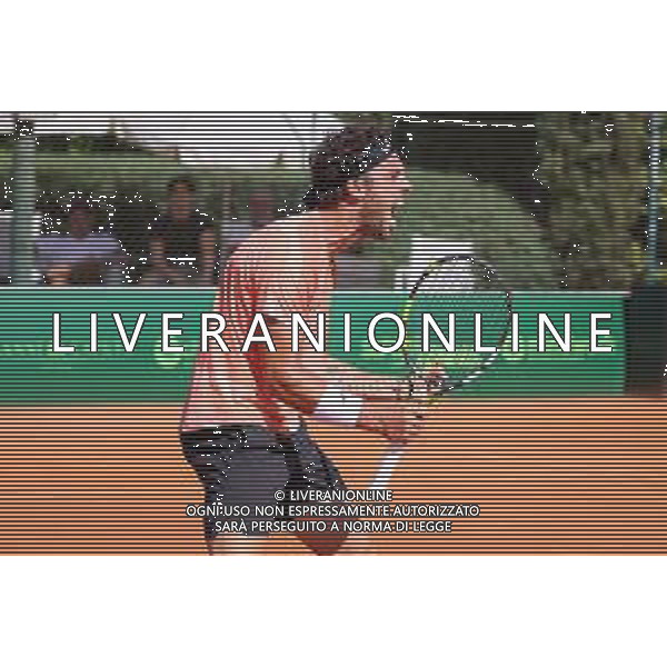 TVRCOR 27-06-2025 -Atp Challenger Milano Aspria tennis Cup derby in semifinale tra Marco Cecchinato IT vs Jacopo Vasamì IT – nella foto esultanza Marco Cecchinato FOTO ROBERTA CORRADINI-AG ALDO LIVERANI SAS