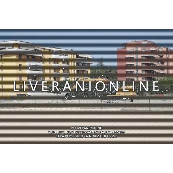 IMOLA 27 06 2025 il Sindaco Marco Panieri, l\'Assessore ai Lavori Pubblici Pierangelo Raffini e i tecnici di Area Blu preposti VISITANO IL CANTIERE DELL\'ASSE ATTREZZATO SVINCOLO D\'ACQUISTO RESPIGHI(BRETELLA) FOTO GIANNI SANNA-AG ALDO LIVERANI SAS