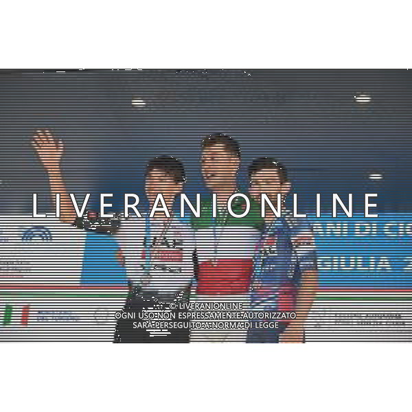 29-06-2025 Campionato Italiano; 2025, Swatt Club; 2025, Uae Team Emirates - Xrg; Conca, Filippo; Covi, Alessandro; Pesenti, Thomas; Gorizia; ©SIROTTI - AGENZIA ALDO LIVERANI SAS