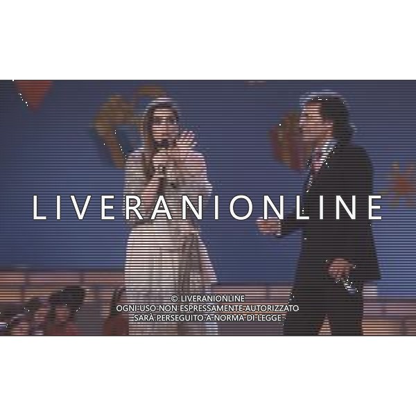DIAP-RETROSPETTIVA ROMINA POWER CANTANTE NELLA FOTO ROMINA POWER NELL\'ANNO 1991 NELLA TRASMISSIONE TELEVISIVA “ FESTA DELLA DONNA“ AG ALDO LIVERANI SAS