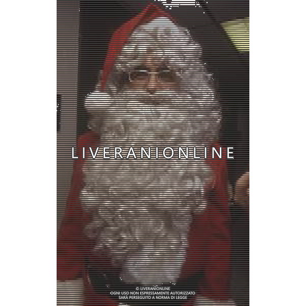 DIAP-RETROSPETTIVA ALBANO CARRISI E ROMINA POWER CANTANTI NELLA FOTO ROMINA POWER E ALBANO CARRISI NELLA TRASMISSIONE TELEVISIVA “BUON NATALE“ NELL\'ANNO 1991 AG ALDO LIVERANI SAS
