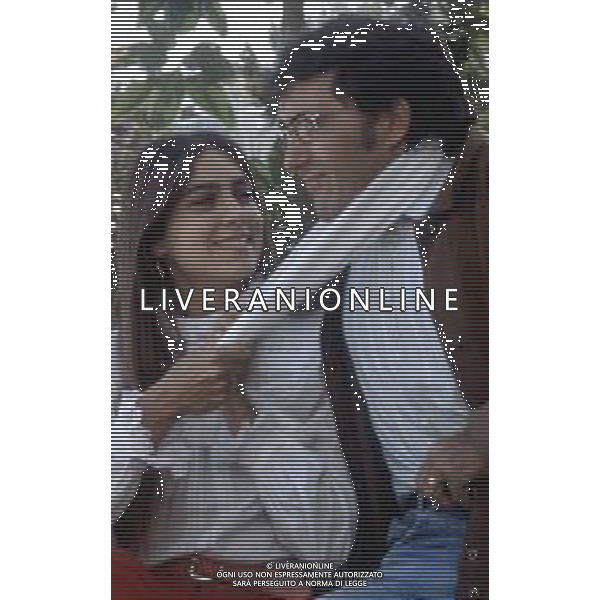 DIAP-RETROSPETTIVA ALBANO CARRIS E ROMINA POWER CANTANTI NELLA FOTO ALBANO CARRISI E ROMINA POWER AG ALDO LIVERANI SAS