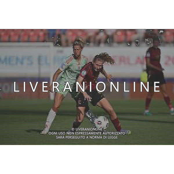 TVRG Belgio vs Italia nella foto Emma Severini (Italia) e Jarne Teulings (Belgio) Sion (SVI) 03-07-2025 Stadio de Tourbillon Belgio vs Italia Campionati Europei femminili UEFA Euro 2025 Gruppo B - 1a giornata foto Roberto Garavaglia/Agenzia Aldo Liverani sas